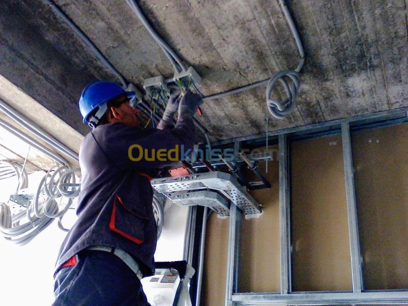 Électricien Bâtiments et industriel