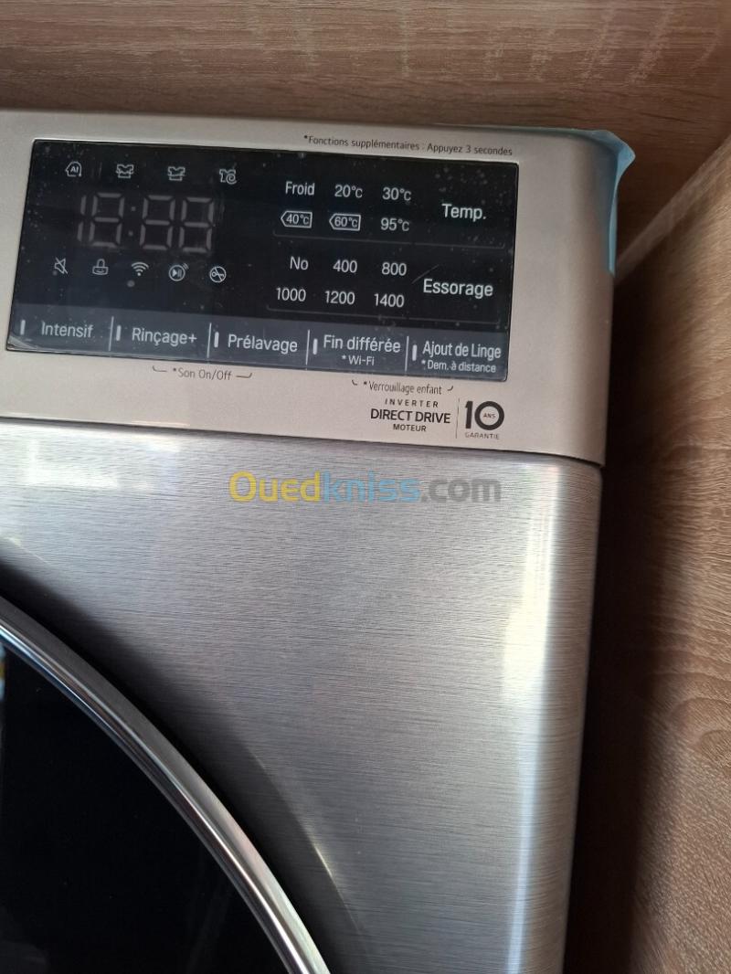 Promotion machine à laver LG 11kg gris clair 3