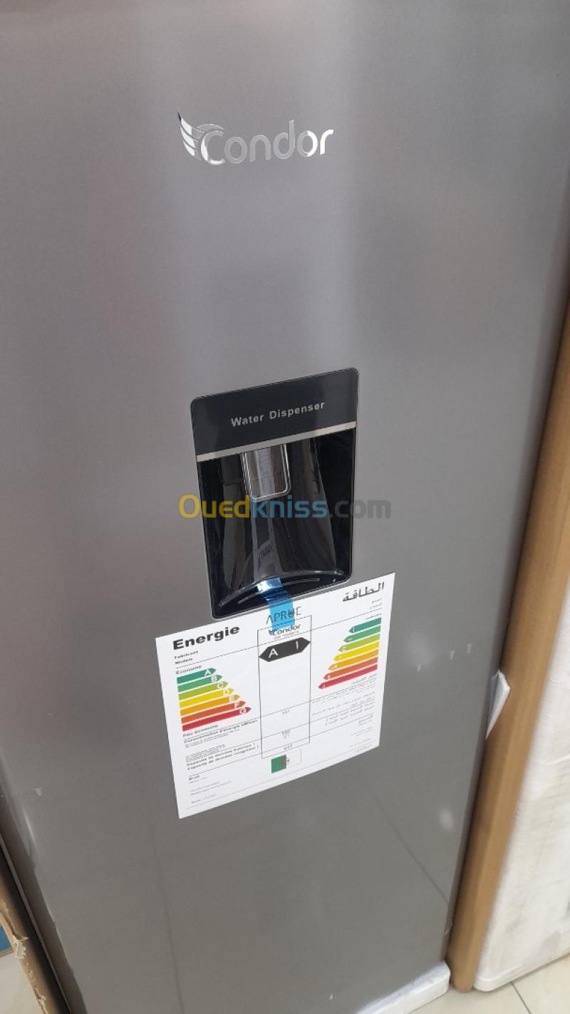 Promotion réfrigérateur condor une porte avec distributeur d'eau gris 