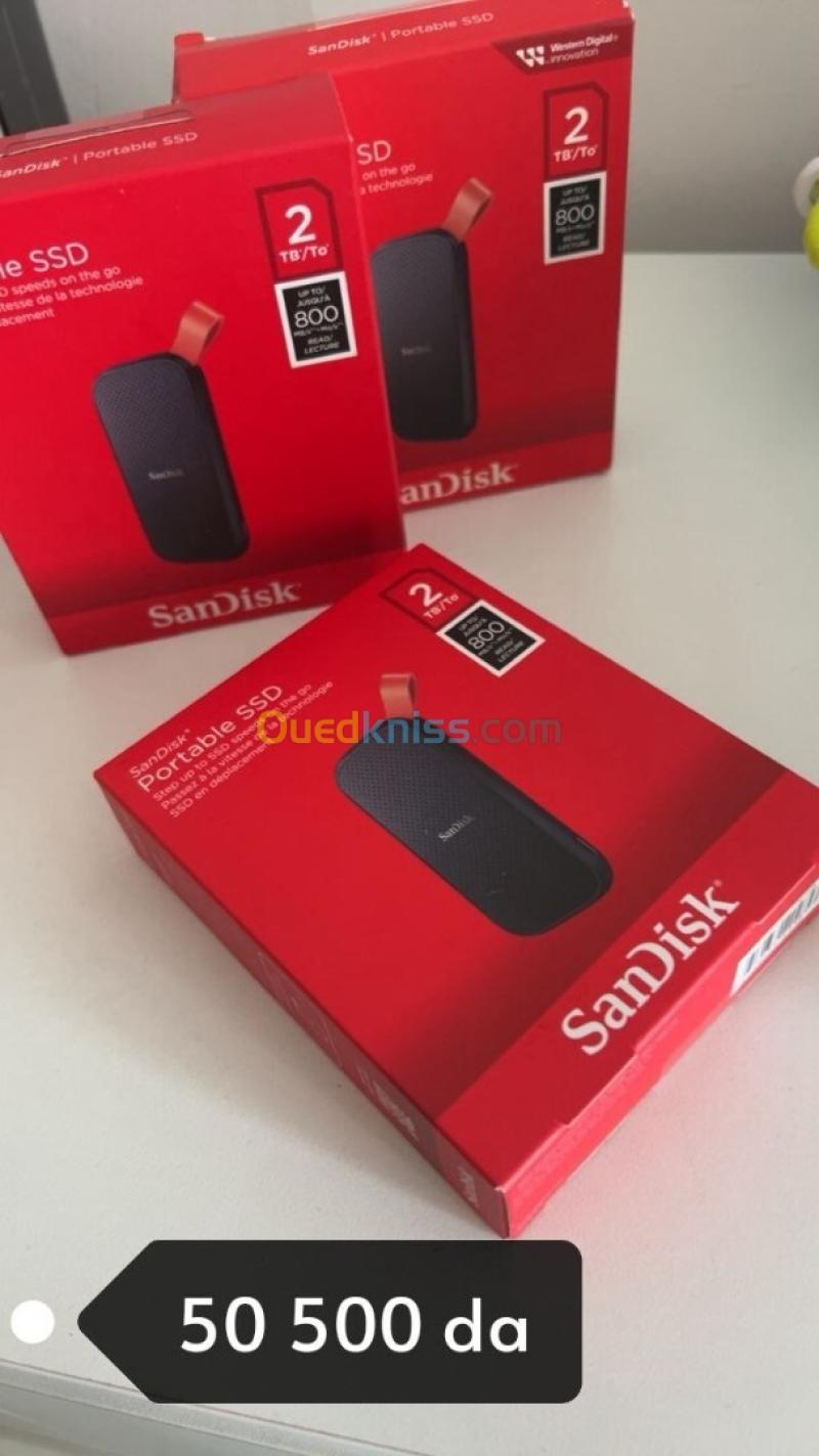 SSD Portable Sandisk Extreme 02/04 To 3