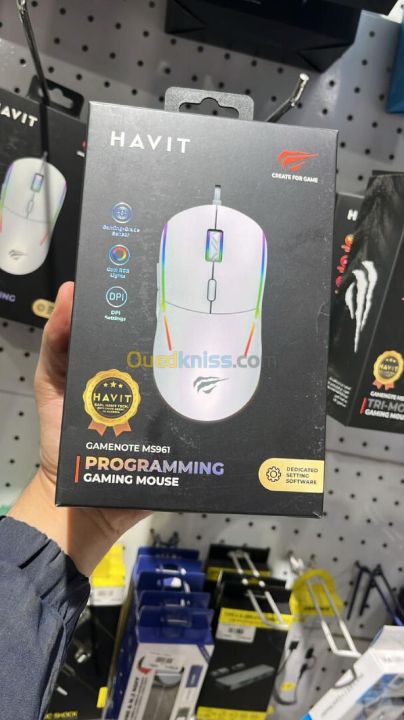 SOURIS GAMING HAVIT MS961 RGB PROGRAMMABLE