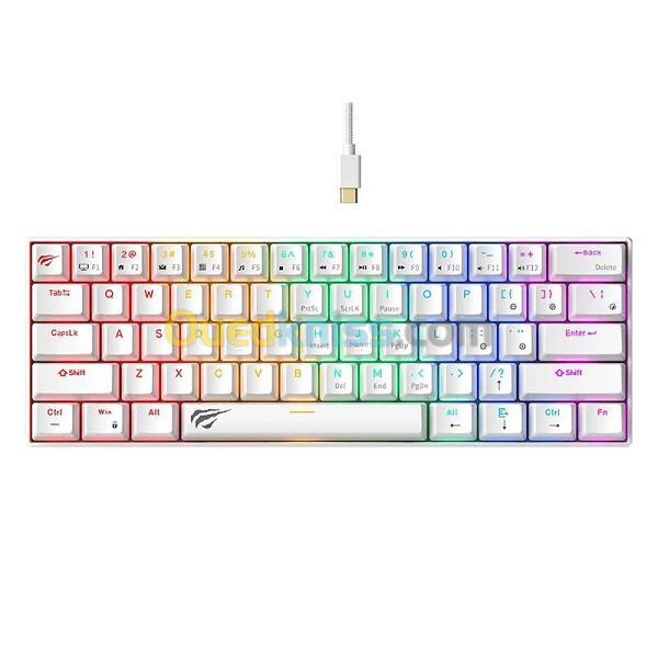 Clavier Mécanique Gaming HAVIT KB903L Format Compact 60% 4