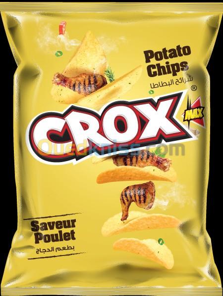  Crox Chips Potato Saveur Poulet 