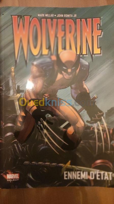  Bandes dessinées MARVEL : Wolverine  (Lot de 16 Livres)