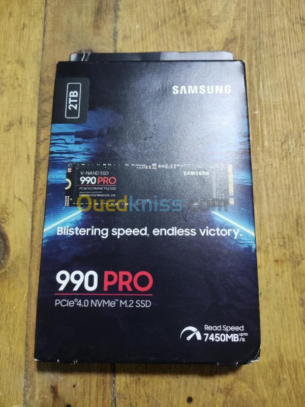  Samsung SSD 990 PRO M.2 PCIe NVMe 2 To Originel Made In Korea 