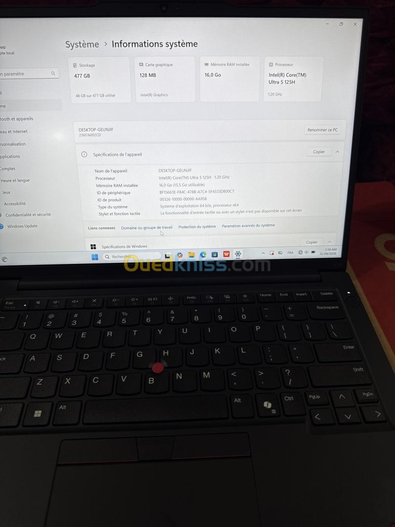 Pc portable Lenovo ThinkPad E14 Gen6 Ultra5 125H 3