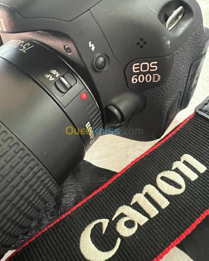 canon 600d objectif 75300 iii USM Constantine Algérie