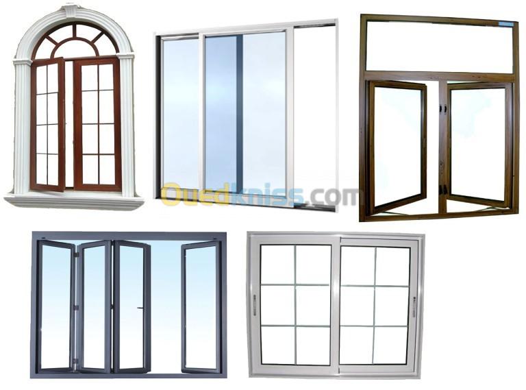  Fenêtre et porte en aluminium