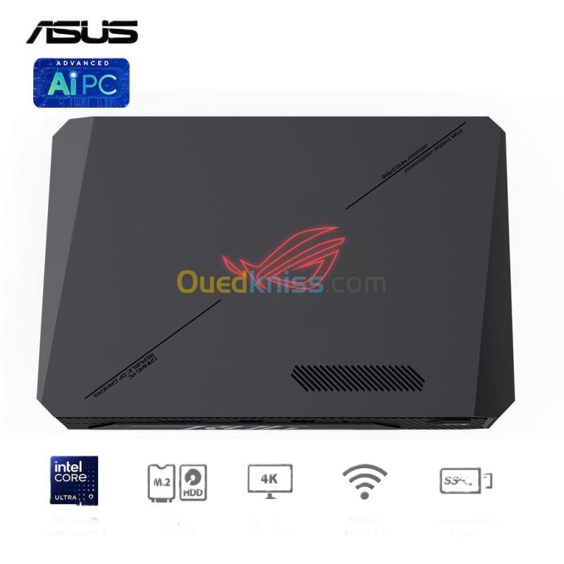 ASUS ROG NUC 970 - CORE ULTRA 9 185H - GEFORCE RTX 4070 8GB - 32GO DDR5 - 1TO SSD GEN 4 - WIN 11 - ARGB - SUPPORT VERTICAL - ORIGINAL 5