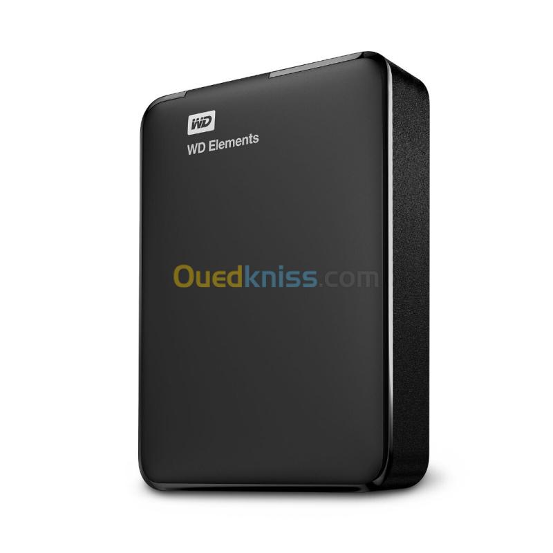 WD ELEMENTS PORTABLE 5TO HDD - DISQUE DUR EXTERNE 2.5" PORTABLE - USB 3.0 - NOIR - BLACK 2