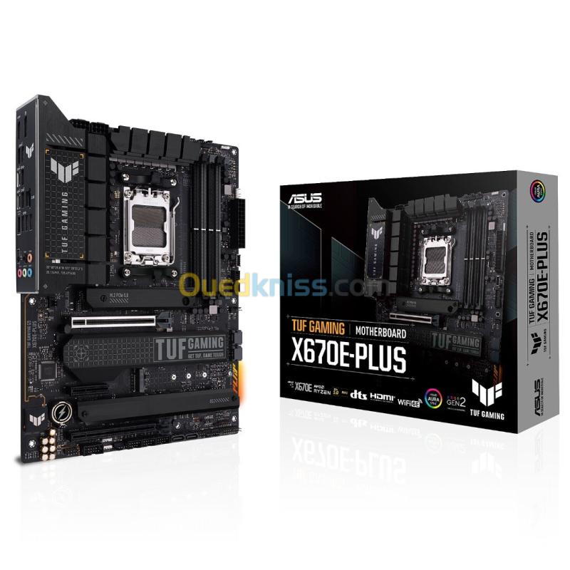 ASUS TUF GAMING X670E-PLUS - SOCKET AM5 - 4 X DDR5 - M.2 PCIE 5.0 - 2.5 GBE - 7.1 SURROUND - BLACK