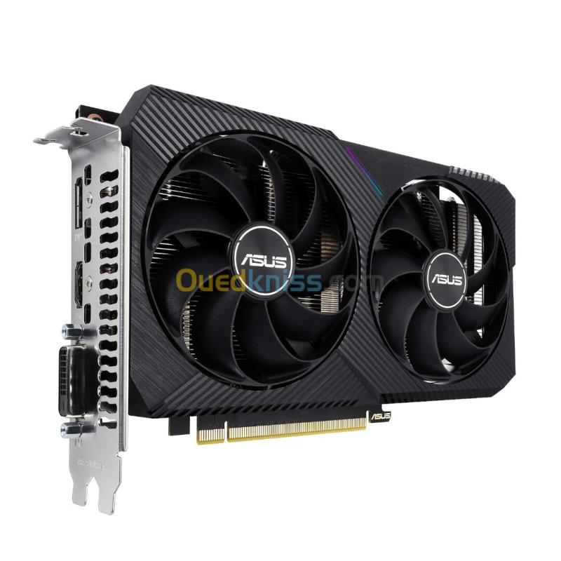 ASUS DUAL GEFORCE RTX 3050 V2 OC - 8GB GDDR6 - PCI EXPRESS - DLSS 4 - RAY TRACING - HDMI/DISPAY - 2 X FANS - BLACK 5