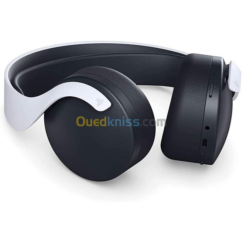 SONY PULSE 3D - CASQUE SANS FIL POUR PS5 - AUDIO 3D - MICROPHONE ANTI-BRUIT - PLAYSTATION 5 - WHITE & BLACK 2