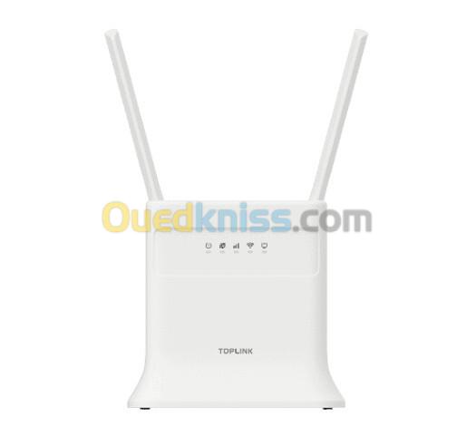 TOPLINK MR313 - ROUTEUR MOBILE WI-FI 4G/5G LTE - WI-FI / 300MBPS - 4G /150MBPS - 32 UTILISATEURS - DOUBLE ANTENNE - SIM - WHITE 2