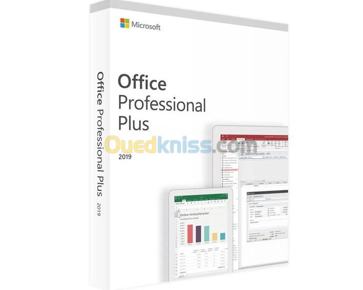  Microsoft Office 2019 Professionnel Plus - 1PC 