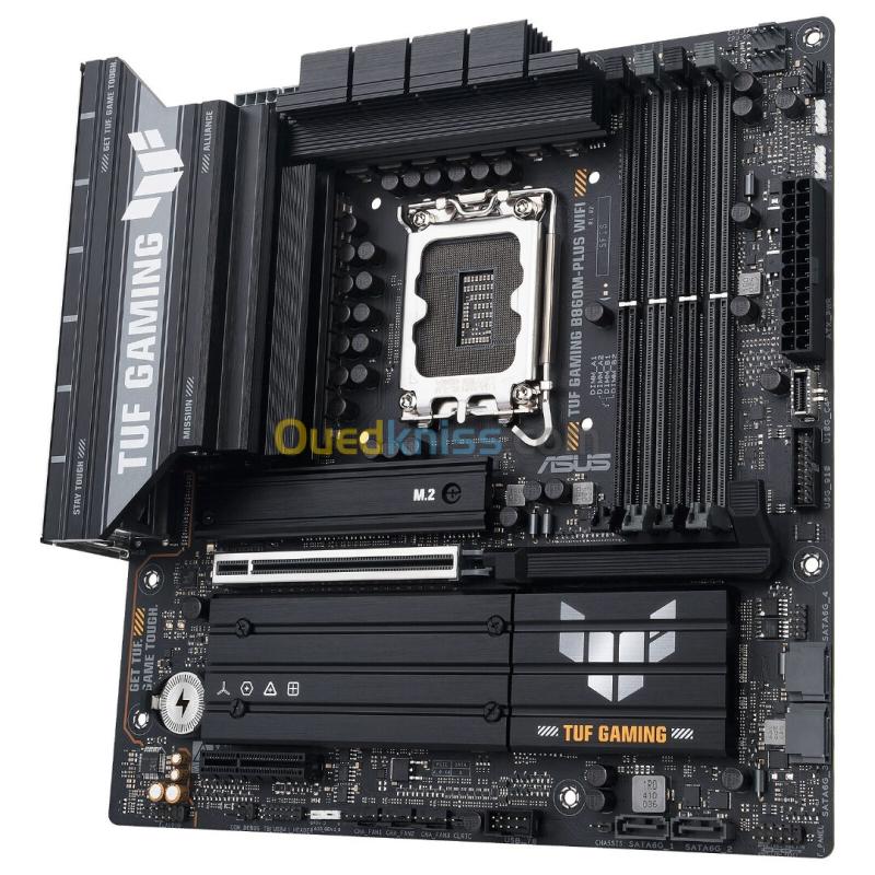 ASUS TUF GAMING B860M-PLUS WIFI - CARTE MÈRE MICRO-ATX - SOCKET LGA1851 - INTEL B860 - DDR5 - PCIe 5.0 - WIFI 7 3