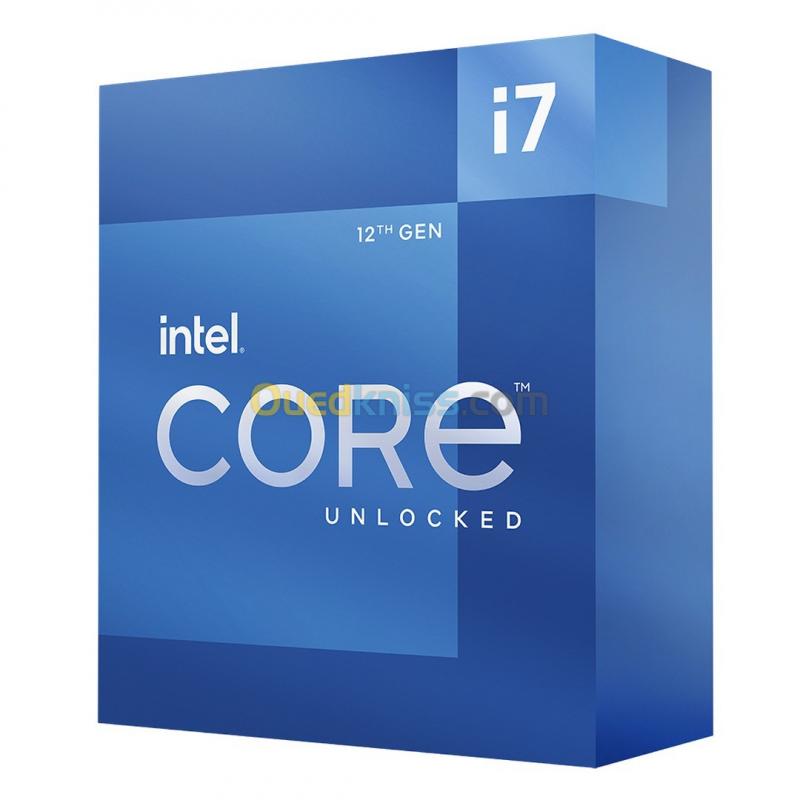  Processeur Intel Core i7-12700K 5GHz 12-Core 20-Threads Socket 1700 Cache L3 25 Mo