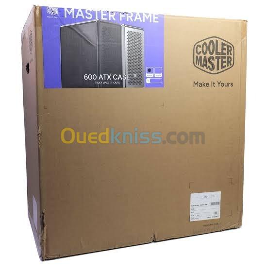 COOLER MASTER MASTER FRAME 600 - BOÎTIER PC GAMING FULL TOWER ATX - NOIR - VERRE TREMPÉ - ALUMINIUM - COMPATIBLE ATX 2