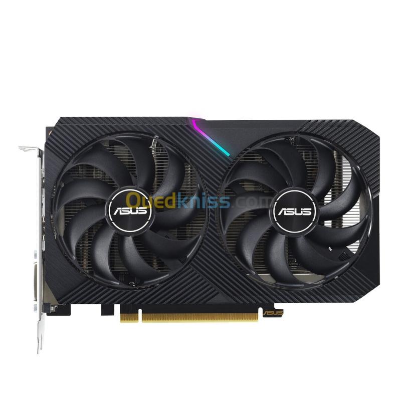 ASUS DUAL GEFORCE RTX 3050 V2 OC - 8GB GDDR6 - PCI EXPRESS - DLSS 4 - RAY TRACING - HDMI/DISPAY - 2 X FANS - BLACK 2
