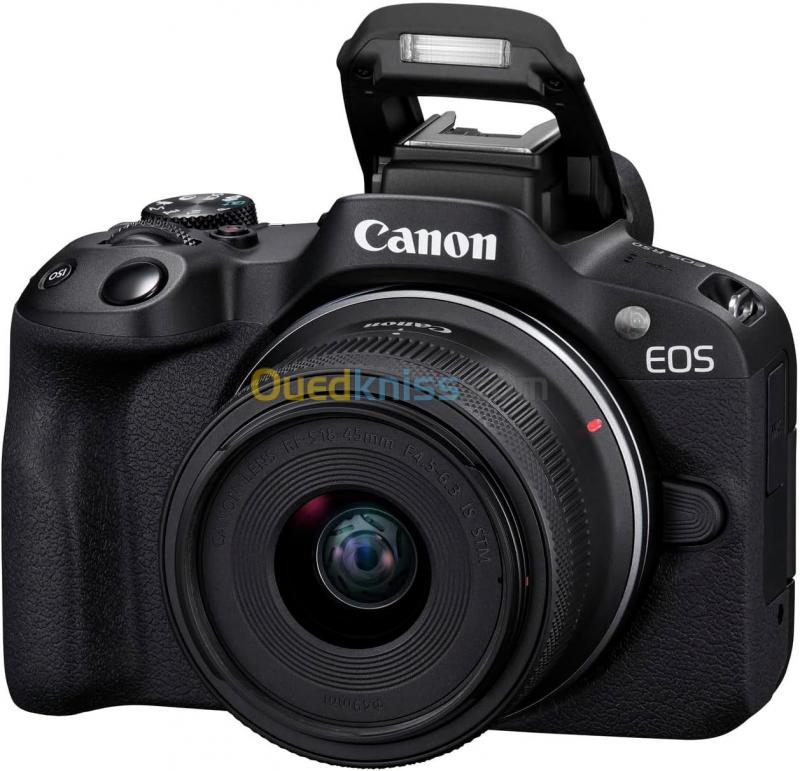  Canon EOS R50 Appareil Photo + Objectif RF-S 18-45 is STM