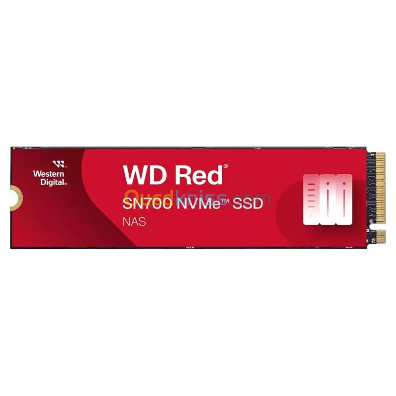 WESTERN DIGITAL SN700 - SSD M.2 RED 500GB - 2280 NVME PCIE 3.0 X4 - 3400 Mos -NAS & BAIE DE STOCKAGE 4