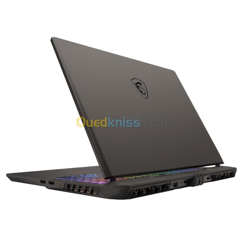MSI VECTOR 16 HX AI A2XWHG-472FR - INTEL CORE ULTRA 9 275H - 16GO DDR5 - 1TO SSD - 16" QHD 2K 240HZ - RTX 5070 TI 12 GO - BLACK 5