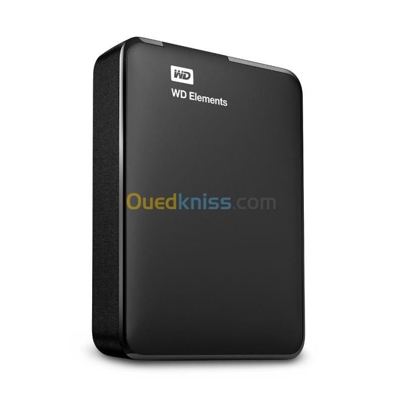 WD ELEMENTS PORTABLE 5TO HDD - DISQUE DUR EXTERNE 2.5" PORTABLE - USB 3.0 - NOIR - BLACK 4