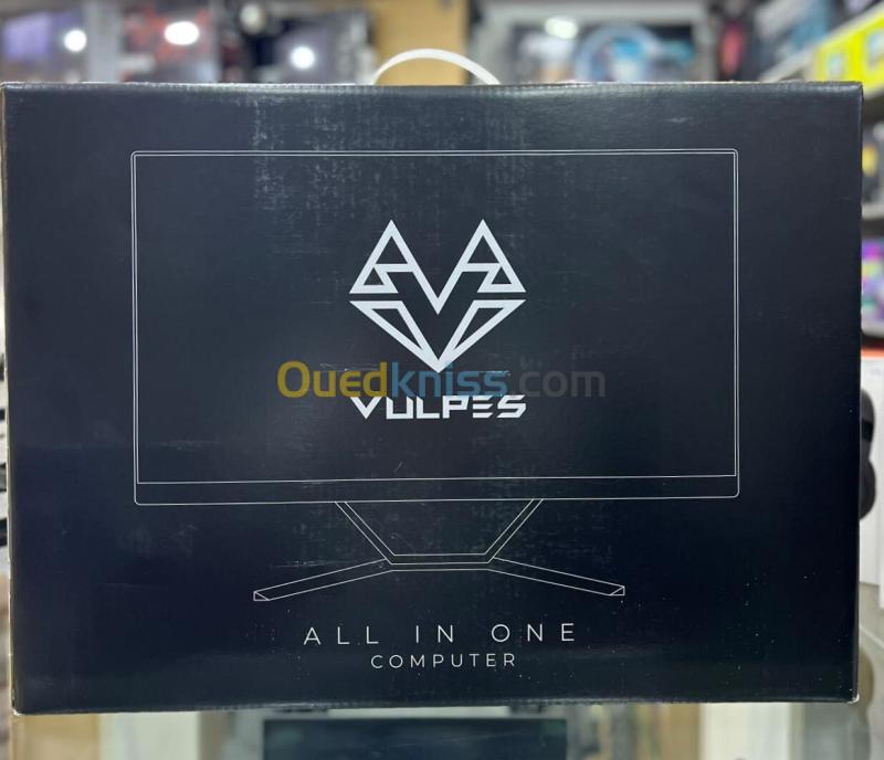VULPES LUXURY ALL IN ONE - INTEL CORE I5-7400 - 8GB - 512GB NVMe - 24" FHD 1080 - WIN 11 - SILVER 2