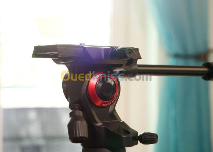 TRÉPIED MANFROTTO 290 LIGHT - 3 SECTIONS AVEC ROTULE OFFERTE - ALUMINIUM - NOIR  5