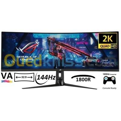 ECRAN ASUS ROG STRIX XG49VQ CURVED - 49" LED - 144 HZ - 4MS - FREESYNC - LOW LIGHT - FLICKER FREE - 5
