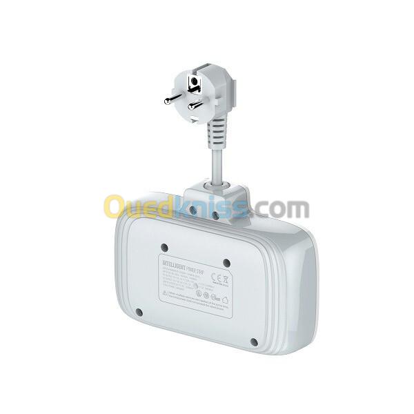 SIYOTEAM LDNIO SE2435 - MULTIPRISE 2 PRISES + 3 PORTS USB - 2500W - CHARGE RAPIDE - PROTECTION - COMPACT - WHITE 5
