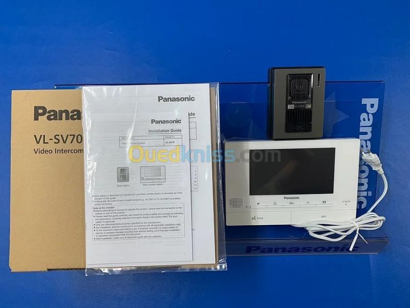  Panasonic Kit Vidéophone Système d'interphone vidéo VL-SV70BX