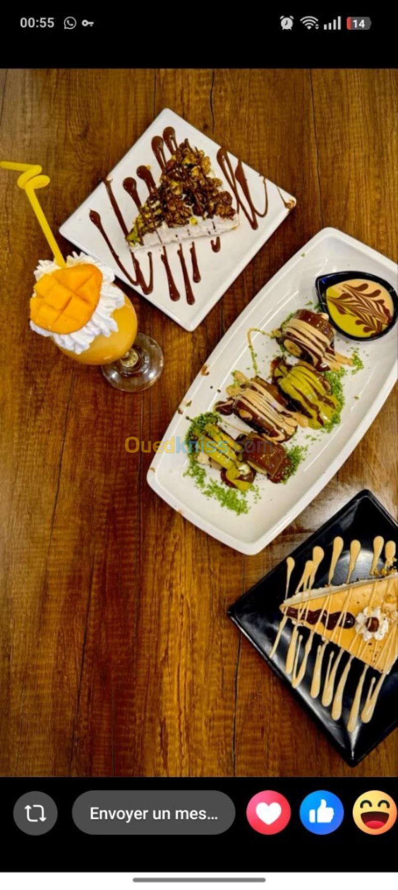 Barman et crêpe et desserts 6