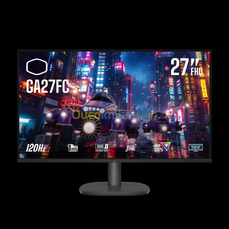 COOLER MASTER GA27FC GAMING MONITOR 27 FHD IPS 120HZ 1MS HDR10