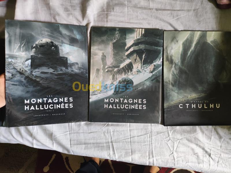  Trilogie Artbooks François Baranger de Lovecraft