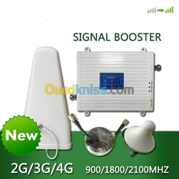  Kit amplificateur repeteur 500m2 GSM 2G 3G 4G Gros et détail Satisfait Ou Remboursé نتيجة مضمومة