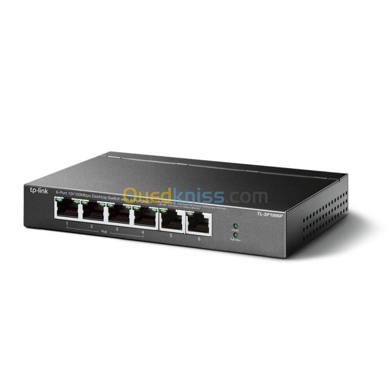 SWITCH TP LINK 6 PORT SF1006 10/100 POE 3