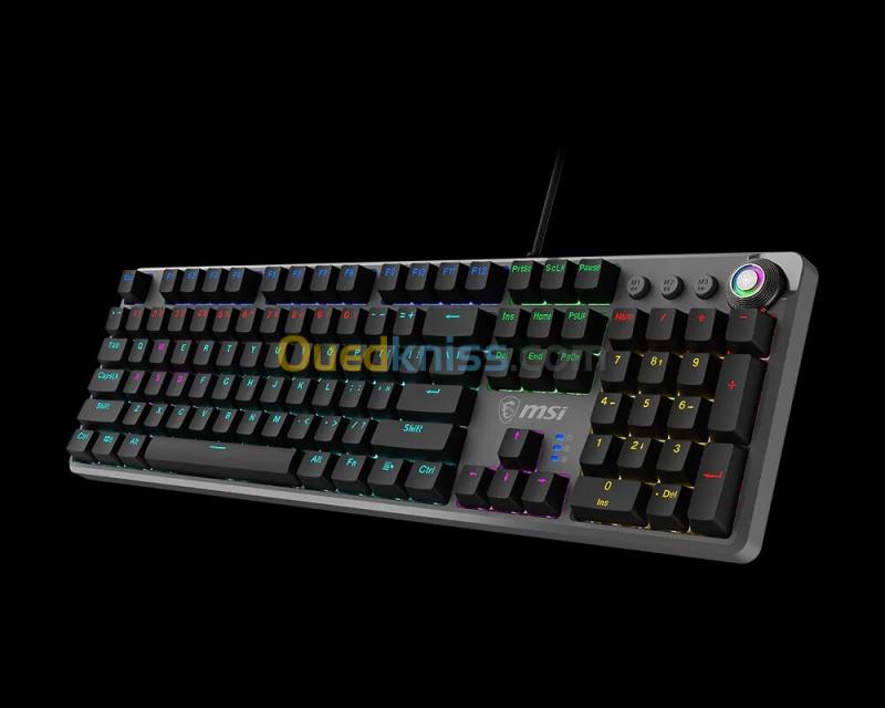 Clavier Gaming Mécanique MSI Forge GK310 Red (Disposition AZERTY FR) 3