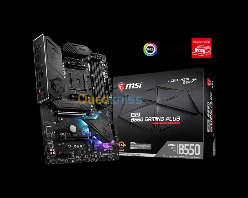 CARTE MERE MSI MPG B550 GAMING PLUS Socket AM4 5