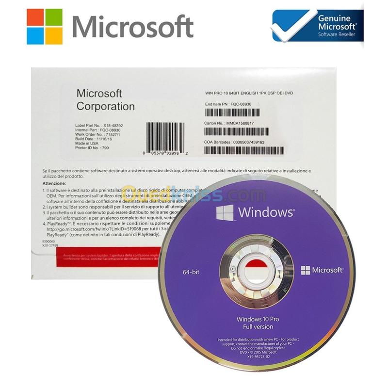 Microsoft Windows/office/serveur/exchange/Visio & MICROSOFT 365 12