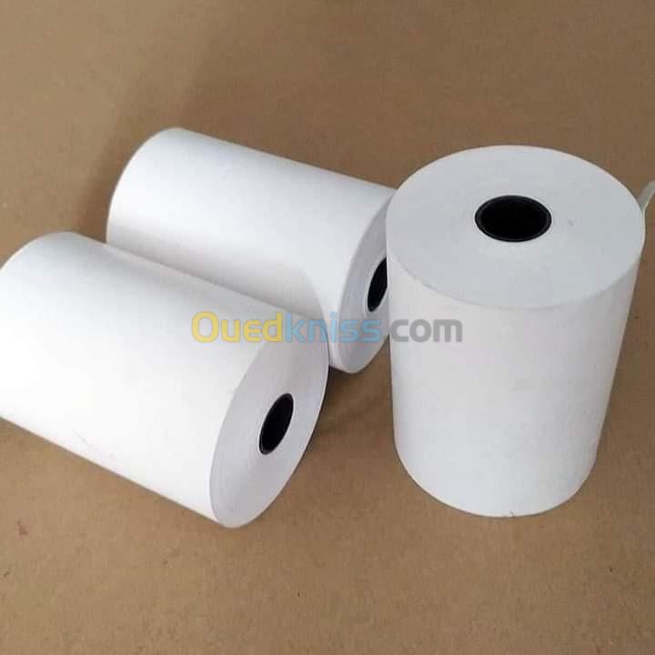 Rouleau Papier thermique et code barre  2