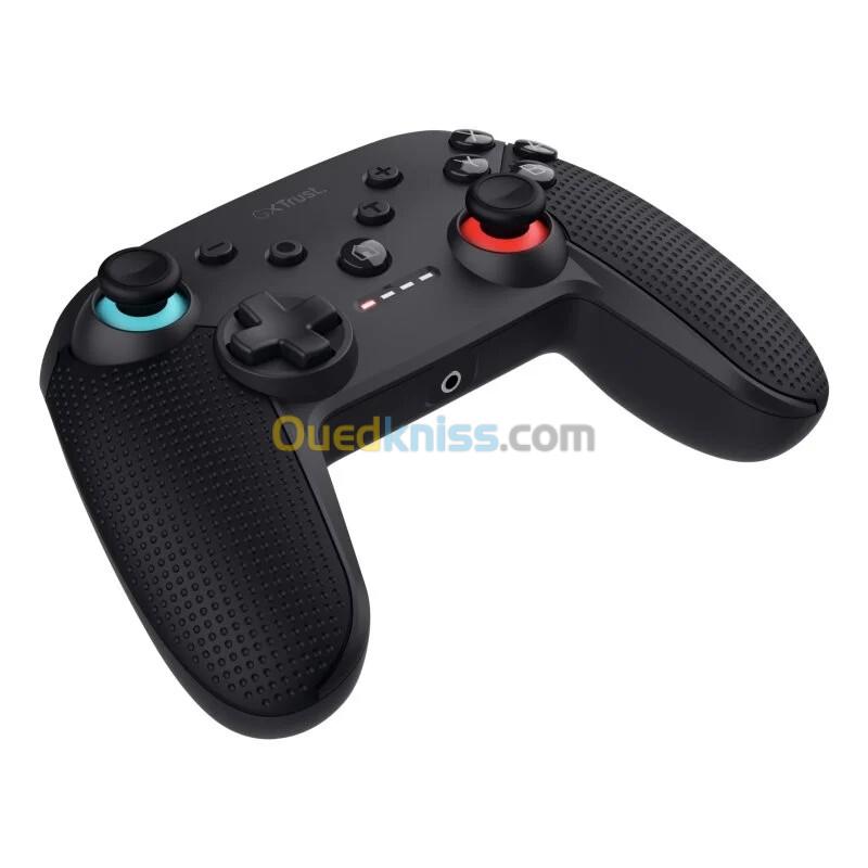 GX TRUST MANETTE SANS FIL BLUETOOTH - GXT 1246 GX - CONTROLEUR DE JEU - VIBRATION - COMPATIBLE PC - BLACK
