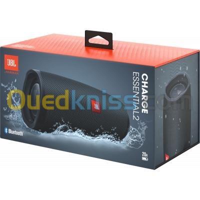 BAFFLE JBL CHARGE ESSENTIAL 2 - BLUETOOTH - ETANCHE NOIRE JBL - IPX7 ...