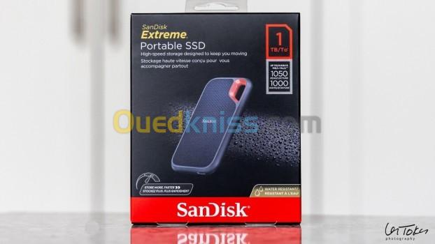 Disque dur portable SSD SanDisk Extreme® V2 - 4 To (SDSSDE61-4T00