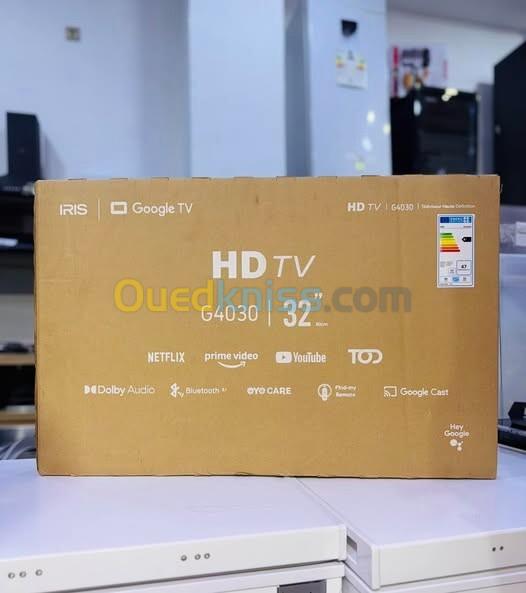 TV IRIS 32" G4030 - FULL HD - GOOGLE TV - ANDROID - BELUTOOTH - EYE CARE - DOLBY AUDIO - GOOGEL CAST 2