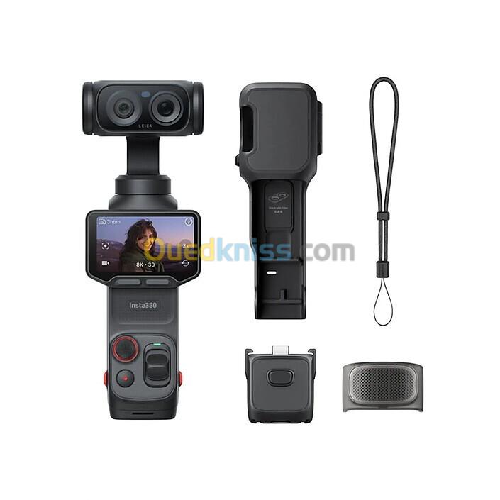 INSTA360 LUNA ULTRA STANDARD COMBO - CAMÉRA VLOG 8K - DOUBLE OBJECTIF LEICA - GIMBAL 3 AXES - ÉCRAN OLED AMOVIBLE - WIFI 6 - BLACK 2