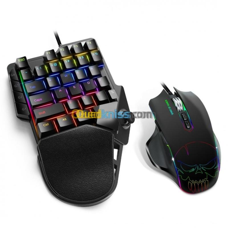 COMBO GAMING SPIRIT OF GAMER XPERT XG900 - CLAVIER + SOURIS + CASQUE + TAPIS -RGB- NOIR