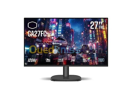 ECRAN COOLER MASTER GA27FC - GAMING 27" FULL HD - 120HZ - 1MS MPRT - AMD FREESYNC - HDR10 - BLACK 4