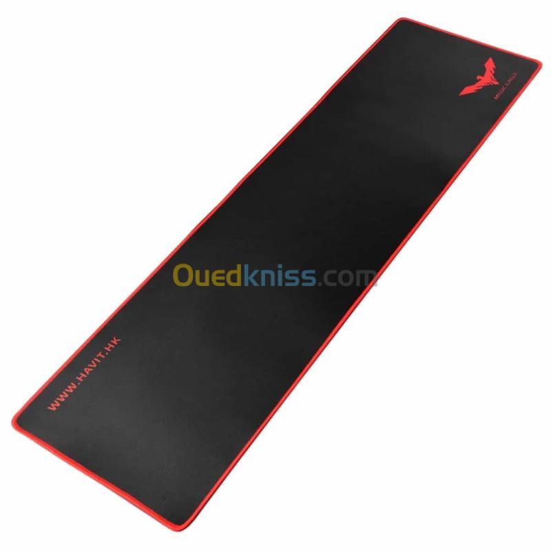 HAVIT MP830 - TAPIS DE SOURIS GAMING - 900 x 300 x 3 MM - SURFACE LISSE - BASE ANTIDÉRAPANTE - DESIGN GAMING - BLACK