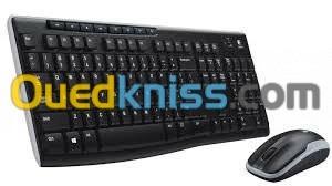LOGITECH MK270 SILENT - ENSEMBLE SOURIS ET CLAVIER SANS FIL - SILENT TOUCH - USB - PILE AA - BLACK 2